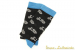 Socken Vespa blau 1